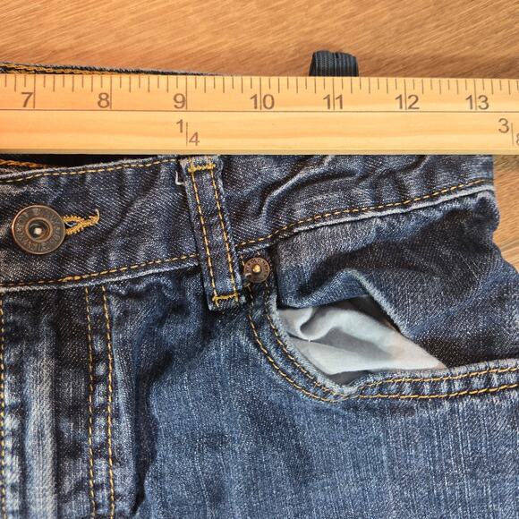 Old Navy Famous Skinny Jeans Girls 14 Regular Blue Denim Youth Casual Y2K Style - Picture 6 of 14